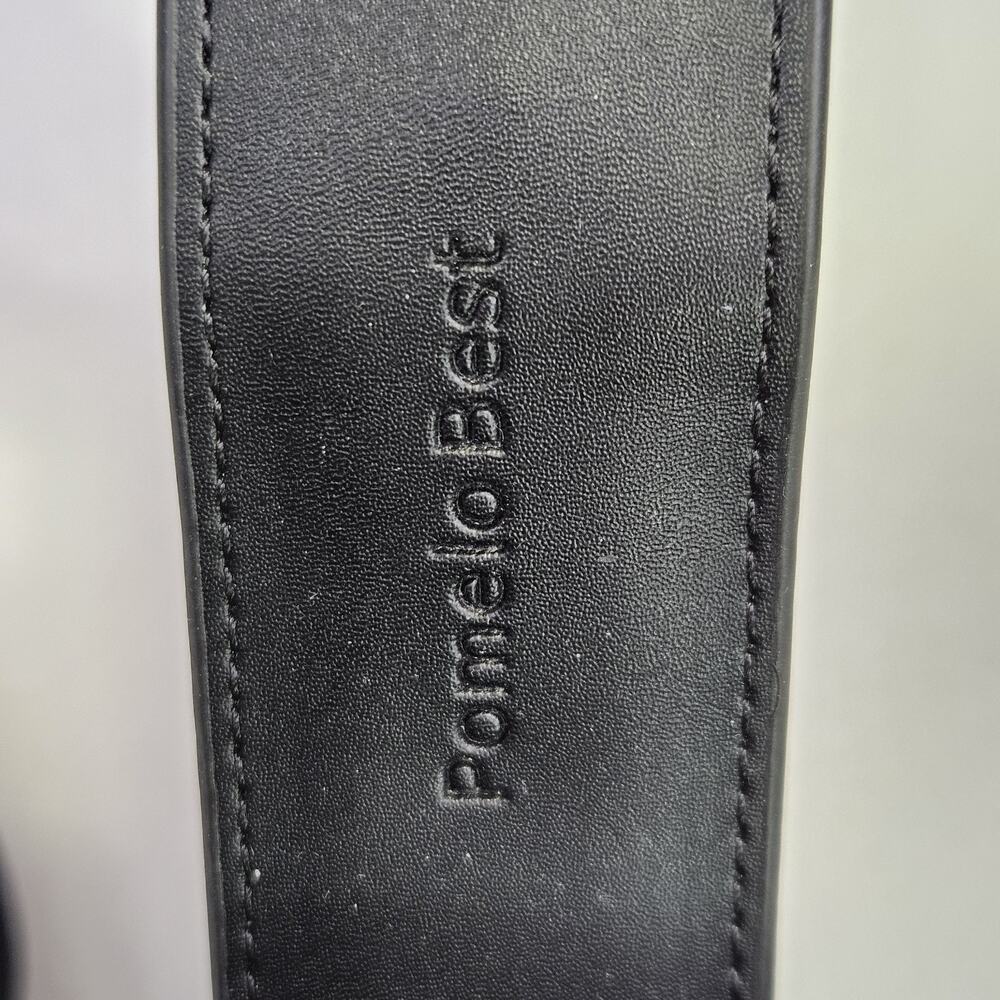 Women Bee Wallet Black Pomelo Best Gold Zip Around Wrist Strap Faux Leather RFID - Picture 10 of 16